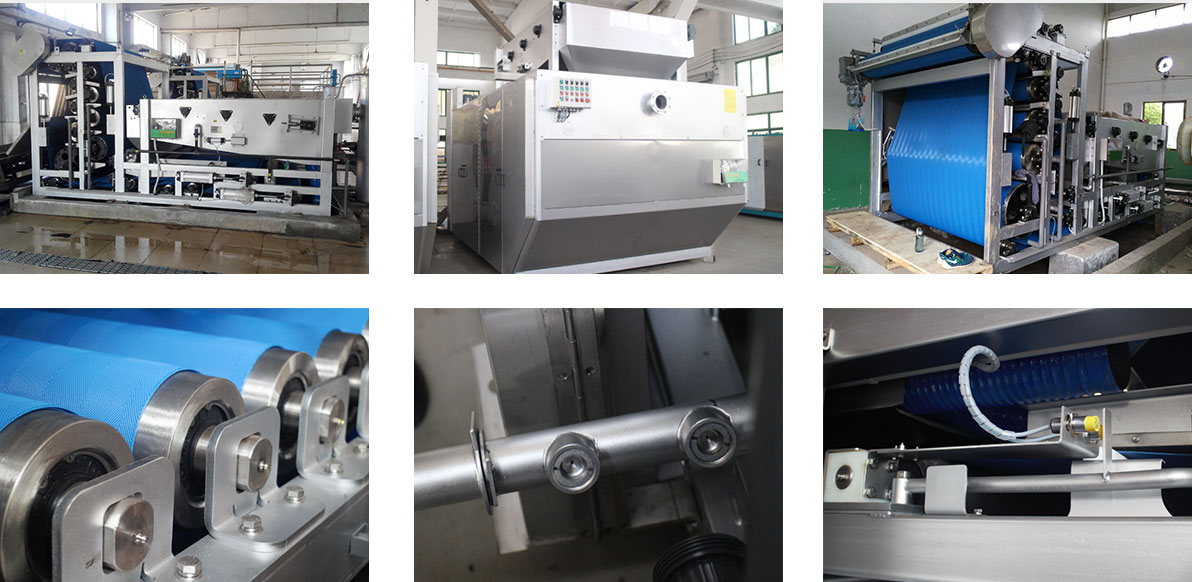 Belt press filter