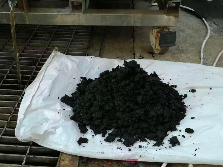 Sludge Dewatering in Bean Products Factory