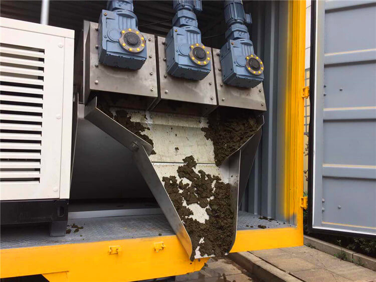 Septic tank sludge dewatering