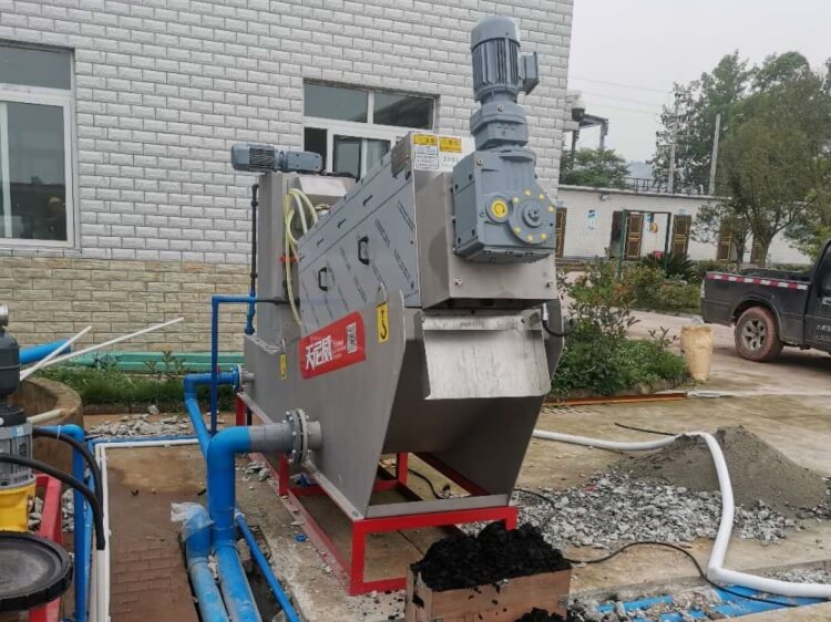 Farm sludge treatment