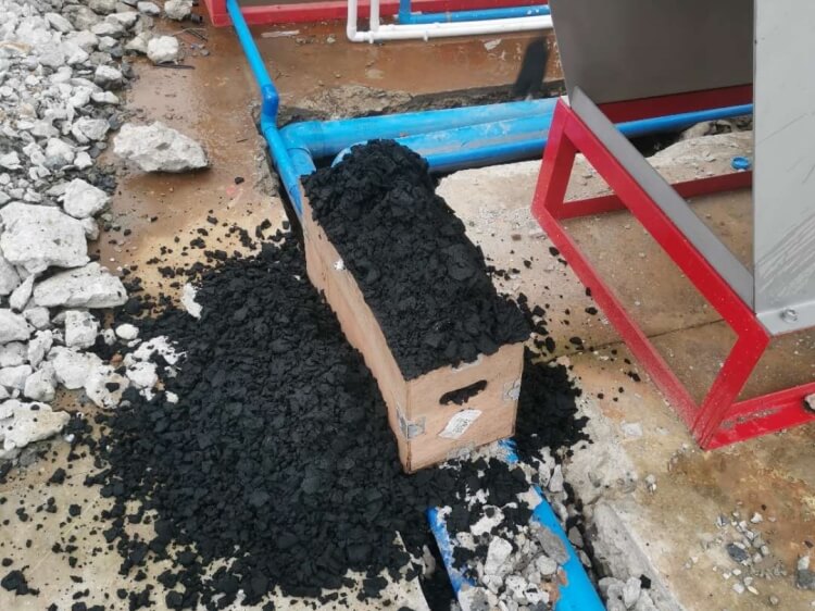 Farm sludge treatment