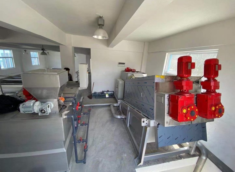 Slaughter wastewater treatment