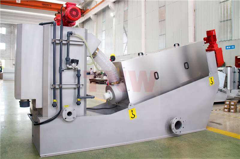 Application site of sludge dehydrat