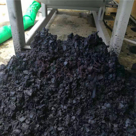 Reasons for high water content of sludge dewatering press