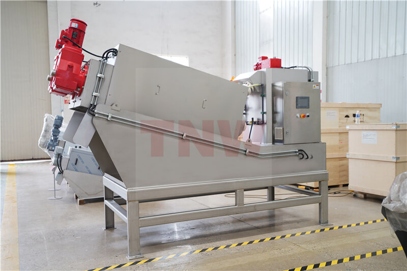 The advantages of screw press dewatering