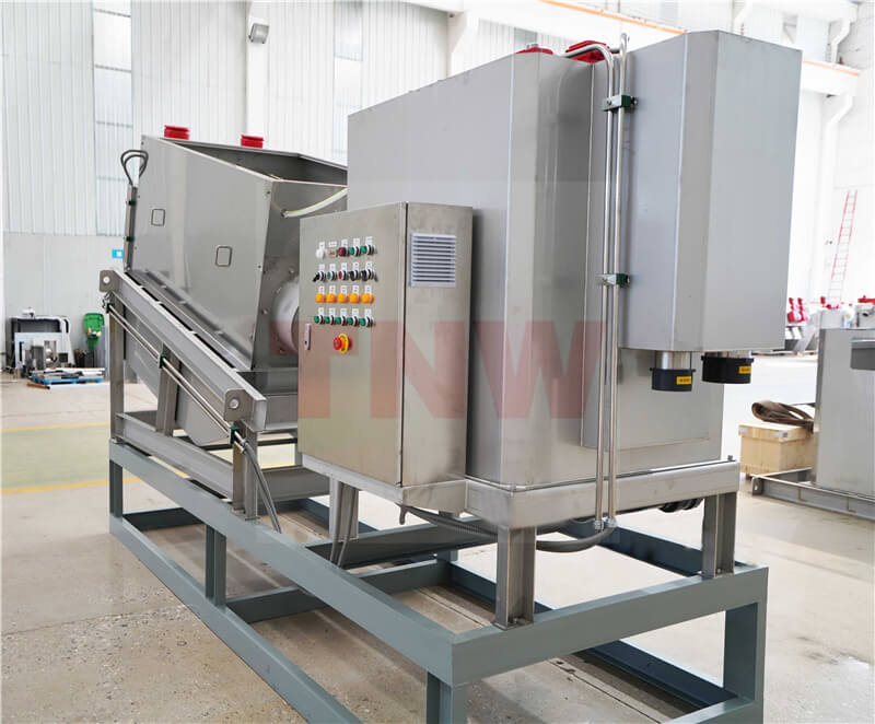 Which is a good manufacturer of screw sludge dewatering?