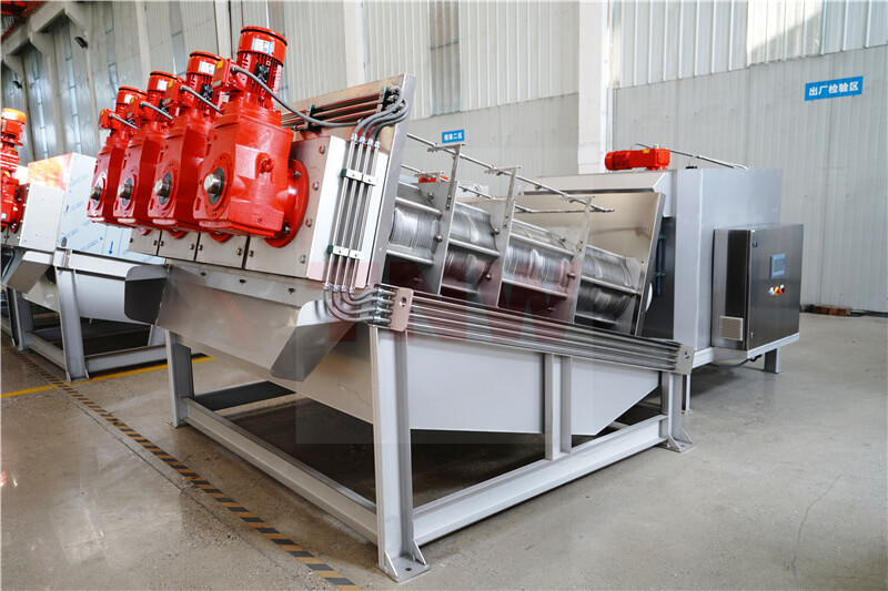 The efficient sludge dewatering jou