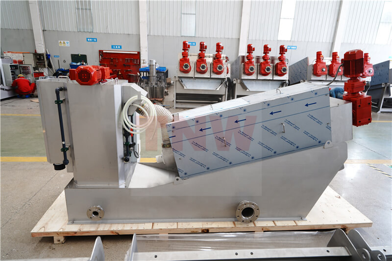 Operating cost of sludge dewatering