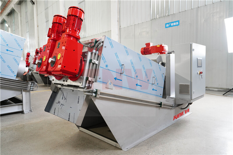 Installation of Multi disk Screw Pr